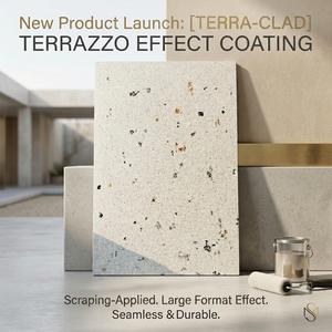 High Performance Chunky Terrazzo <b>Paint</b> Modern Large Flake Stone Effect Liquid Coating for Luxury Interior Exterior Decor - Product Image 2