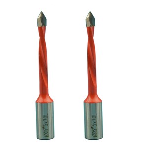 Đầy Đủ Đầu Rắn Bit 2 Flutes Khoan Chế Biến Gỗ Bản Lề Gỗ MDF Thông Qua Nhàm Chán Carbide Khoan <span class=keywords><strong>Bits</strong></span> - Product Image 5