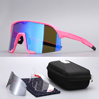 Lunettes de vélo polarisées S3, lunettes de sport pour le roller, lunettes de course à pied coupe-vent, lunettes de soleil pour la course en plein air