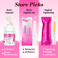 Aromlife Hydratant Vaginal Resserrement Gel Intime Équilibrant pH Contrôle des Odeurs Hygiène Féminine Gel à l'Acide Borique 16g