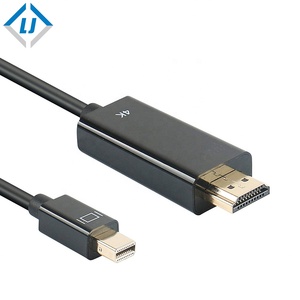 LJ alta velocidad 4K 60HZ Mini <span class=keywords><strong>DisplayPort</strong></span> <span class=keywords><strong>a</strong></span> <span class=keywords><strong>HDMI</strong></span> 1080p Cable de <span class=keywords><strong>audio</strong></span>/video completo 1080P - Product Image 4
