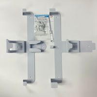 Support mural de chargement pour casque PSVR2 JYS avec support pour télécommande (blanc fer)