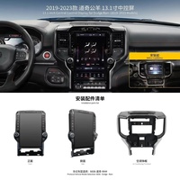 Lecteur DVD de voiture 13,1 pouces, autoradio Android, écran tactile, navigation GPS, CarPlay pour Dodge Ram 2020-2024, Plug & Play