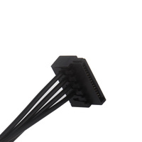 Kabel Daya 6Pin ke Dual SATA 15Pin BARU untuk Kabel Daya Hard Disk Motherboard Acer