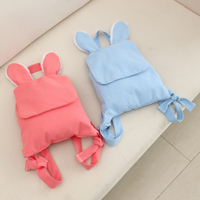 Sac à dos en tissu crêpe imperméable de couleur unie, style nouveau, petite taille, à rabat, pour enfants, grande capacité, vente chaude en usine