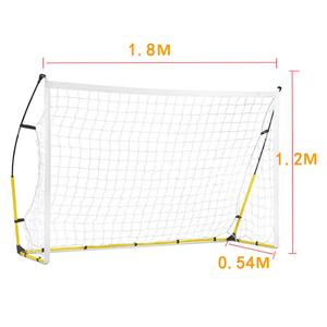 <span class=keywords><strong>But</strong></span> <span class=keywords><strong>de</strong></span> football pliable pour l'entraînement en extérieur, facilement dépliable, avec logo personnalisé pour enfants et ballon - Product Image 1