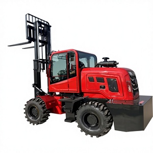 Fabrieksoutlet 3,5 <span class=keywords><strong>ton</strong></span> diesel 4WD terreinheftruck voor bouwplaatsen, boerderijen en houtverwerking - Product Image 1