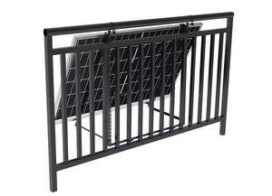 Kit de sistema de soporte de montaje PV de panel solar triangular de Balcón de aluminio ajustable de fábrica para montaje en pared - Product Image 3