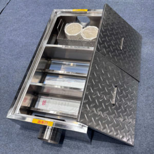 فاصل الزيت عن الماء من الفولاذ المقاوم للصدأ XINGMAILONG لمعالجة مياه الصرف في المطاعم والفنادق - Product Image 1