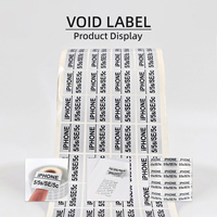 Autocollants d'étiquetage personnalisés avec patch de couverture et ensemble de protection anti-transparence pour les ensembles de dépôt réutilisables, service d'impression OEM