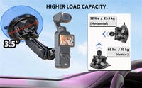 Aktualisiert Heavy Duty Twist Lock 25mm Kugel drehbare Armaturen brett halterung RAM Telefon halter Double Triple Saugnapf Basis