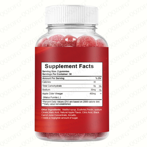 เยลลี่น้ำส้มแอปเปิ้ลไซเดอร์ออร์แกนิคพร้อมแม่สำหรับผู้ใหญ่ลดน้ำหนักวิตามินเพื่อสุขภาพที่ไม่ใช่สำหรับหญิงตั้งครรภ์ทารกแรกเกิด - Product Image 2