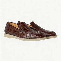 Chaussures mocassins élégantes et tendance en cuir de vache véritable pour hommes, qualité supérieure, design italien, chaussures décontractées de marque