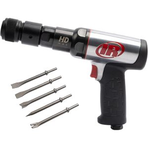 Martillo Neumático Ingersoll Rand de 3 Pulgadas de Carrera Larga con 5 Cinceles, Máx. 2600 Bpm - Product Image 1