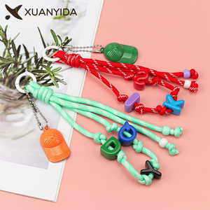 <span class=keywords><strong>Polyester</strong></span> Màu Dây nút Keychain điện thoại di động treo dây keychain sáng tạo xe vòng chìa khóa trang trí cho túi xách và chìa khóa cửa - Product Image 3
