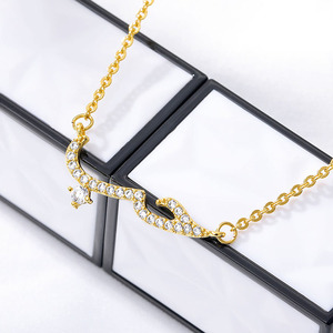 Colliers musulmans personnalisés avec lettres de l'alphabet, bijoux musulmans en Zircon, pendentif <span class=keywords><strong>d</strong></span>'<span class=keywords><strong>amour</strong></span>, mot <span class=keywords><strong>arabe</strong></span>, en vogue - Product Image 4