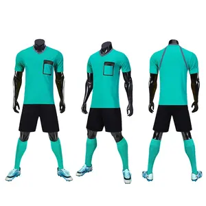 Unisex Casual Soccer Jerseys Customized High Quality Polyester Referee Uniforms Breathable Budget-Friendly Digital Training Top