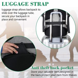 Migliori Zaini Grigi Carini e Divertenti di Buona Qualità per il Ritorno a Scuola, per Ragazzi delle Scuole Medie, Superiori e Studenti Universitari - Product Image 5