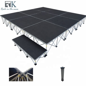 Plateforme de Scène 4x4 pieds de Haute Qualité – Vente Directe Usine – Scène Rapide pour Extérieur – Podium Extérieur - Product Image 1