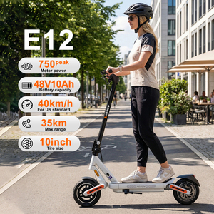 Monopattino Elettrico Fuoristrada 48V con Ruote da 10 Pollici, Lunga Autonomia 40km, Disponibile in Magazzino EU per Clienti Europei - Product Image 1