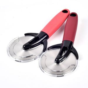 Stainless Steel Cutting <b>Wheel</b> Interesting Classic Kitchen Gadgets With Protective Covers, Suitable for Pizza Lovers - Product Image 3