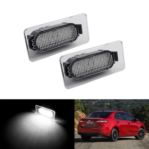 ไฟส่องป้ายทะเบียนโตโยต้า โคโรลล่า LED 6000 ลูเมน แสงสีขาว ใช้ได้กับรุ่นปี 2014 ขึ้นไป PZ128 - Product Image 1