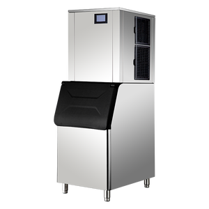 Scotsman loại công suất cao thương mại dọc thép không gỉ Ice Flake Maker máy với nước quả - Product Image 3