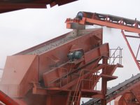 Crible vibrant circulaire avec capacité de 1 à 200 tonnes, maille de 5 à 100 mm, 1 à 3 couches pour le criblage de minerai dans les applications de carrière de pierre