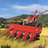 Offre Spéciale Moissonneuse-Lieuse Mini pour Riz, Blé, Maïs de 80cm, 100cm, 120cm, Montée sur Motoculteur Agricole