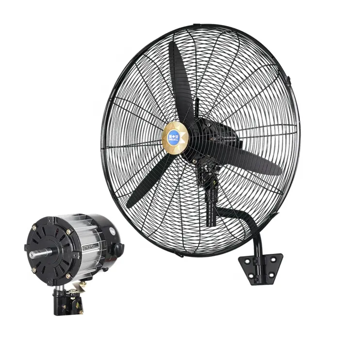Wholesale 18'' 20'' 24'' 26'' 30'' Industrial Oscillating Wall Mouted Fan with 3 Speeds
