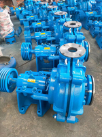 Pompe centrifuge de boue de sable de 8 pouces de tête élevée d'extraction industrielle horizontale de série résistante de ZJ de grande capacité