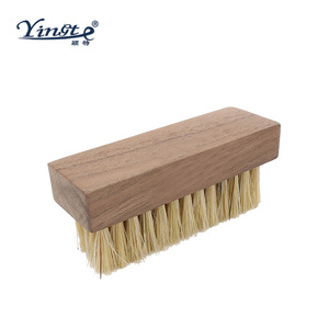 Yinste Solid Wood Pig Bristle Cleaning <b>Brush</b> Durable Household <b>Shoe</b> <b>Brush</b> - Product Image 2