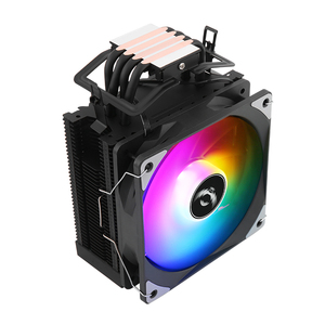 Enfriador de Aire para CPU QiuzAim Tower 4/6 Heat Pipe, Ventilador de Refrigeración PWM de Alto Volumen de Aire de 120 mm, Compatible con Plataformas LGA1700 X79 2011 1150 <span class=keywords><strong>I5</strong></span> I7 - Product Image 3