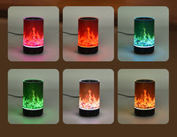 Humidificateur intelligent pour machine d'aromathérapie Éclairage d'ambiance LED coloré avec minuterie Parfait pour l'aide au sommeil nocturne