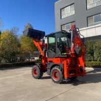 Chargeuse-pelleteuse 4x4 avec norme d'émission Euro 5, homologuée CE, fonctionnement stable et prix bas