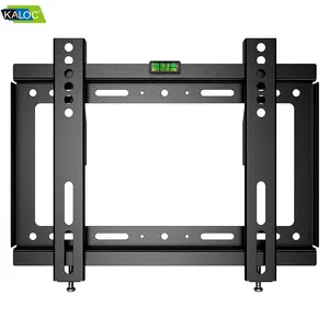 High quality supplier tv wall mounting bracket for 14''-45'' led lcd television fixed lcd plasma tv wall mount bracket