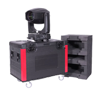 OEM/ODM de gran tamaño de plástico Tv 55 Flight Case con espuma plegable Led Panel Flight Case extraíble Flight Case para cables