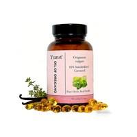 Huile d'origan en gélules de haute qualité, marque privée, favorise la santé digestive, renforce le système immunitaire et soutient la santé cardiaque.