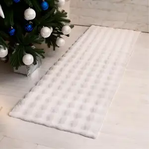 Cream style detachable and washable carpet, bedroom bedside mattress bay window whole bed thickened foam plush rabbit blanket