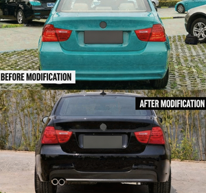 ชุดแต่งภายนอกรถยนต์ Auron 3 Series E90 รุ่นใหม่ อัพเกรดกันชน ปี 2009-2012 ราคาดีที่สุด ชุดกันชนครบชุด - Product Image 5
