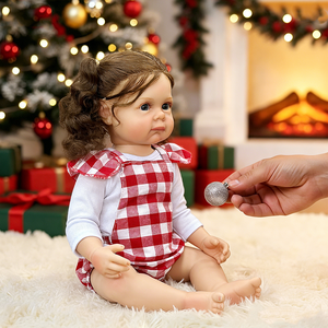 Muñeca Reborn Kindure de 22 Pulgadas, Muñeca de Moda con Cuerpo Suave, Juguete DIY, Pintura 3D, Piel Realista, para Niñas - Product Image 4