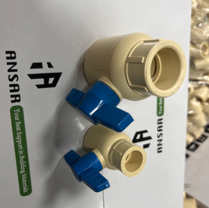 Tubo de Cobre CTS de Repuesto, CPVC ASTM D2846, 2 PIEZAS, VÁLVULAS de 1/2 pulgada para Agua Caliente en Calentadores Solares y Bombas de Agua Caliente - Product Image 1