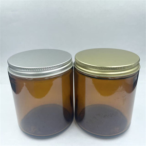 Bouteilles et bocaux en verre avec couvercle en aluminium, crème cosmétique cylindrique 5-500 ml - Product Image 4