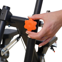Appareil de fitness portable en acier pour l'entraînement à la simulation d'escalade en intérieur, résistance à la ressort de 150 kg, pour la maison