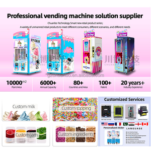 NOUVEAU Distributeur Automatique Commercial de Crème Glacée Entièrement Automatique en Libre-Service, <span class=keywords><strong>Robot</strong></span> de Crème Glacée Soft Serve avec Paiement Sans Espèces - Product Image 4