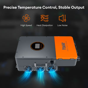 PowMr 12KW Split <span class=keywords><strong>Phase</strong></span>/trifásico Inversor <span class=keywords><strong>Solar</strong></span> 120/240Vac 120/208V Suporte Paralelo Inversor <span class=keywords><strong>Solar</strong></span> Híbrido - Product Image 2