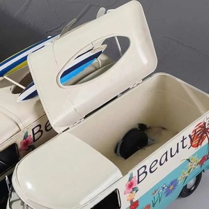 Nostalgiche scatole di fazzoletti per autobus <span class=keywords><strong>in</strong></span> <span class=keywords><strong>ferro</strong></span> <span class=keywords><strong>battuto</strong></span> retrò ristoranti alberghi forniture per la casa decorazione ornamenti arredamento sala studio artigianato - Product Image 5