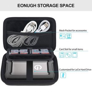 EVA <b>Hard</b> <b>Drive</b> Carrying Case EVA Shockproof Protective Travel Bag EVA <b>Hard</b> Travel Case for <b>Hard</b> <b>Drive</b> HDD - Product Image 2