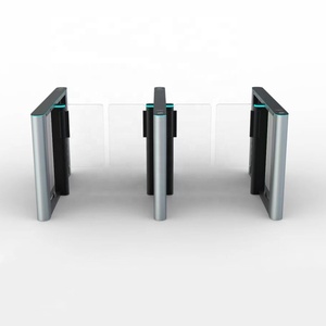 Tòa nhà văn phòng lối vào cho người đi bộ kiểm soát truy cập an ninh Swing turnstile cổng Hợp kim nhôm cổng tốc độ - Product Image 2