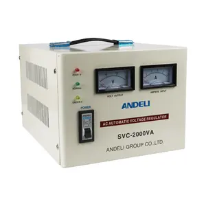 ANDELI مجموعة SVC-2000VA الجهد استقرار 220v